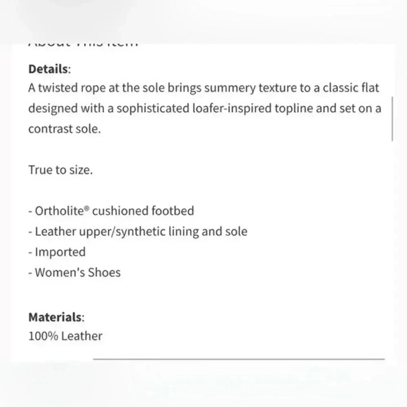 Caslon Tristan Flat size 6.5 - Picture 8 of 8